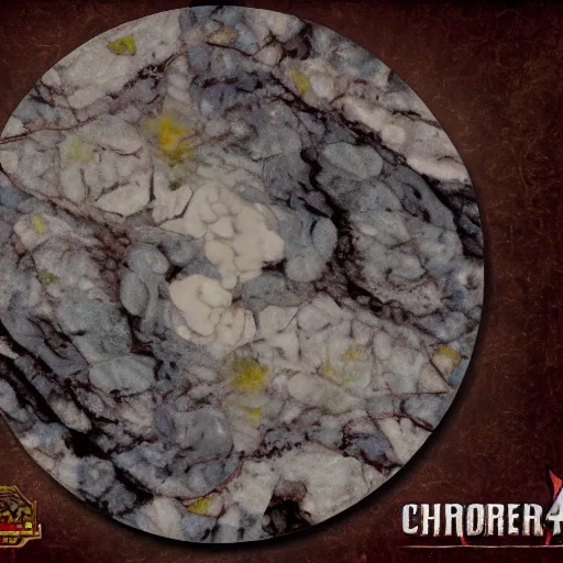 Image similar to marble cut chorizzo, video game art, 4 k