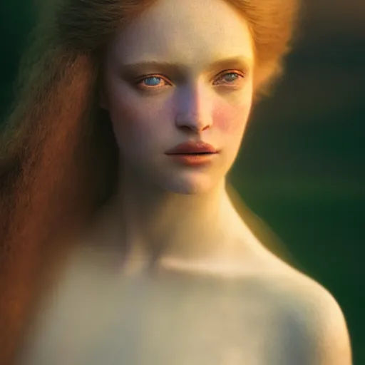 Prompt: photographic portrait of a stunningly beautiful renaissance female in soft dreamy light at sunset, contemporary fashion shoot, by edward robert hughes, annie leibovitz and steve mccurry, david lazar, jimmy nelsson, extremely detailed, hyperrealistic, perfect face, octane render