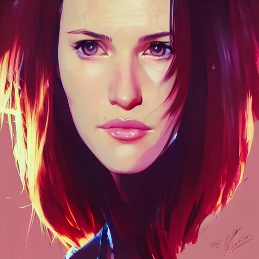 Image similar to jennifer garner portrait as manga girl, realistic shaded perfect face, fine details. anime. realistic shaded lighting poster by ilya kuvshinov katsuhiro otomo ghost - in - the - shell, magali villeneuve, artgerm, jeremy lipkin and michael garmash and rob rey