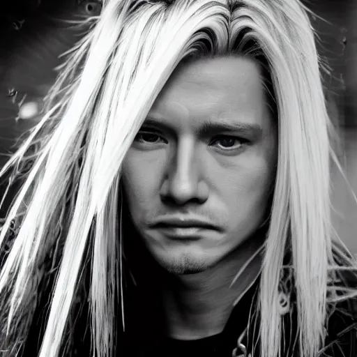 Prompt: A photo of sephiroth, f/22, 35mm, 2700K, perfect faces.