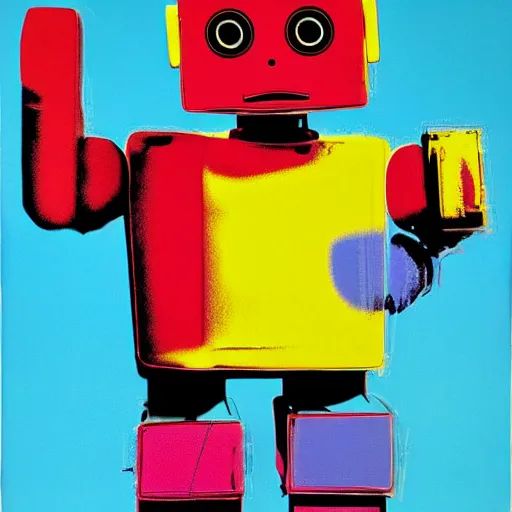 Image similar to Warhol Robot