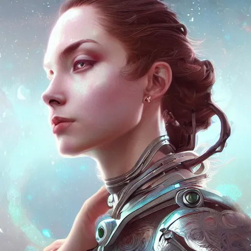 Prompt: ultra realistic illustration of tara davis, sci - fi, fantasy, intricate, elegant, highly detailed, digital painting, artstation, concept art, smooth, sharp focus, illustration, art by artgerm and greg rutkowski and alphonse mucha