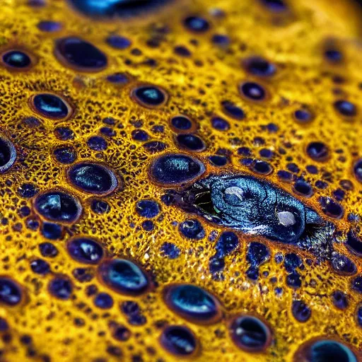 Prompt: macro photography of animal skin with parasites, national geographic photography, realistic, ultra detailed, never seen, as above so below, 4 k, high quality image