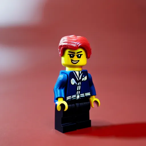 Image similar to xqc as a lego figure, 4k, high detail, high-resolution photograph, professional photography, ultra-detail, lego