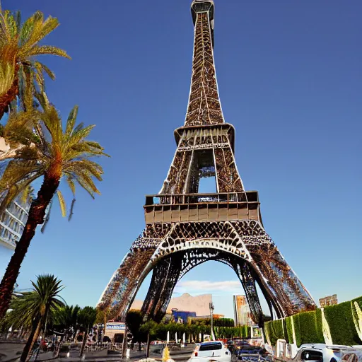 Image similar to las vegas, eiffel tower