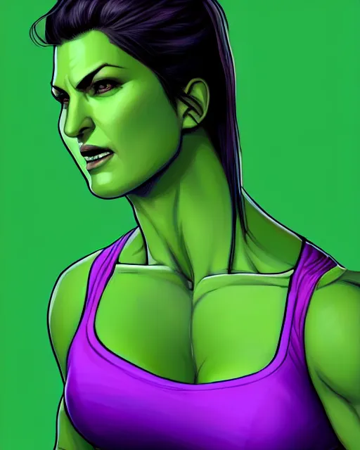 Hulk Wearing Beautiful Victoria Pink Bra and Hair Bows Why? Green Muscle  MAGNET