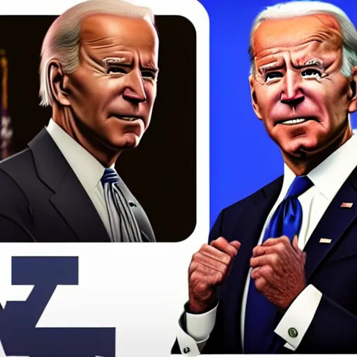 Image similar to Joe Biden in a GTA Video Game loading screen