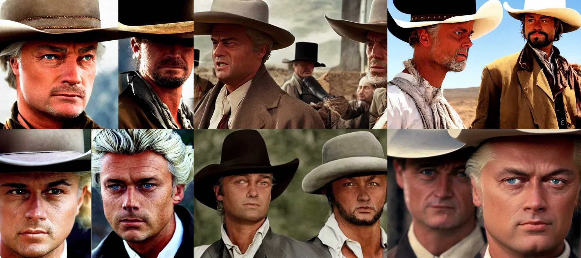 Prompt: Geert Wilders in movie The Good, The Bad & The Ugly