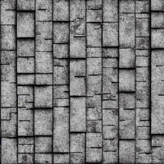 Prompt: a close up of a wall with a pattern on it, an ambient occlusion render by alberto burri, behance, concrete art, behance hd, ambient occlusion, rendered in cinema 4 d
