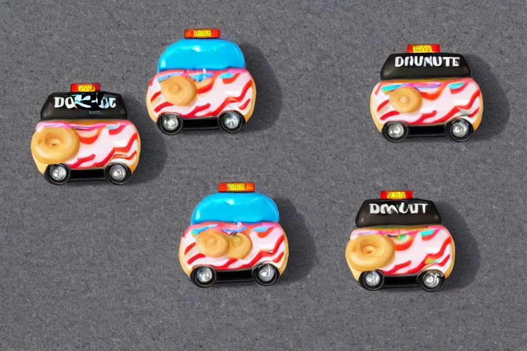 Image similar to donut wheel police cars