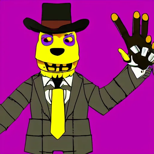 Image similar to saul goodman in five nights at freddy's