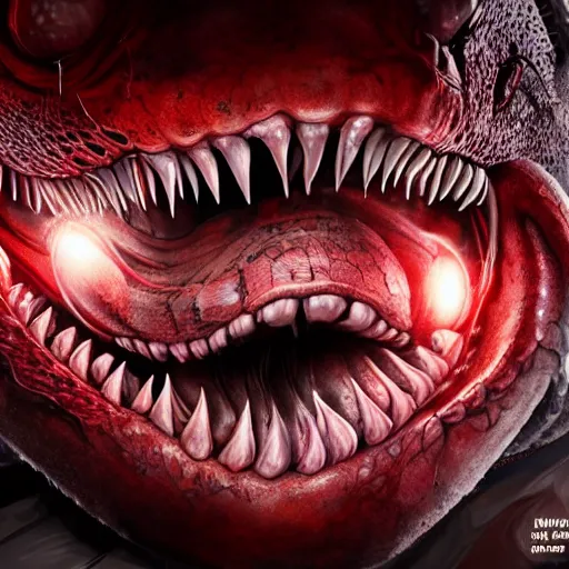 Prompt: realistic, humanoid venom alien, long slimy textured tongue, dripping saliva, mouth with a mouth with a mouth, alien eyes, fangs, thin red glowing veins, grey snake scale skin, cinematic, in a sewer, flashlight lighting, insanely detailed