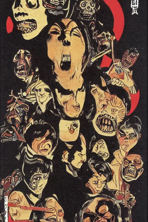 Image similar to faces of death omnibus japanese vhs tape cover art