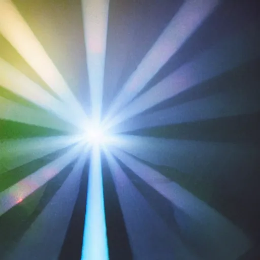 Prompt: a glowing ethereal point of light, crystal refraction, lens flare, black background, vfx, 3 5 mm, subtle, faded,