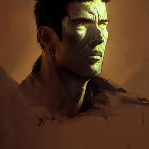 Prompt: portrait of Guts, dramatic lighting, illustration by Greg rutkowski, yoji shinkawa, 4k, digital art, concept art, trending on artstation