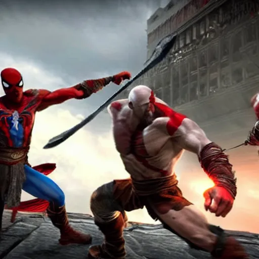 Marvel's Spider-Man PC: God of War Kratos Mod Gameplay - IGN