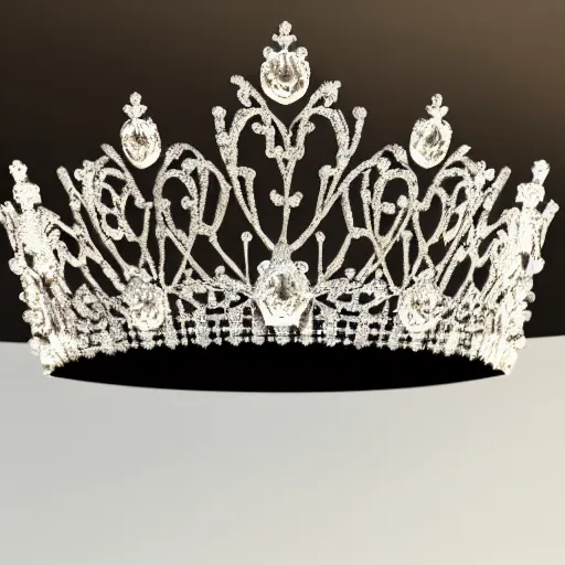 Image similar to dreamy tiara, realistic