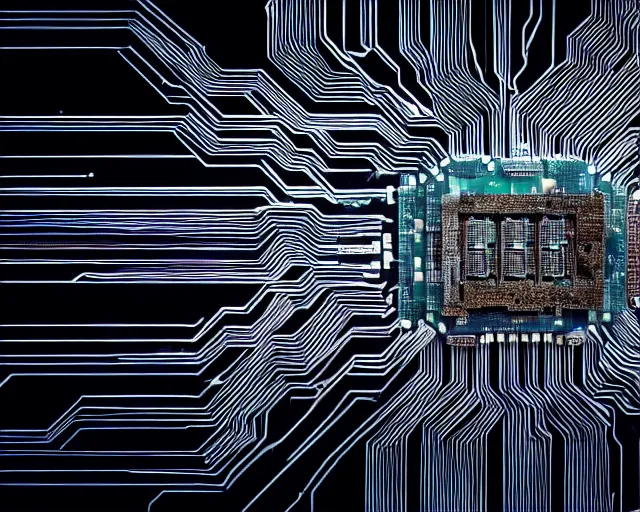 Prompt: photo of a human brain plugged into a cpu socket on a pc motherboard. cyberpunk horror style. highly detailed 8 k. intricate. nikon d 8 5 0 5 5 mm. award winning photography.