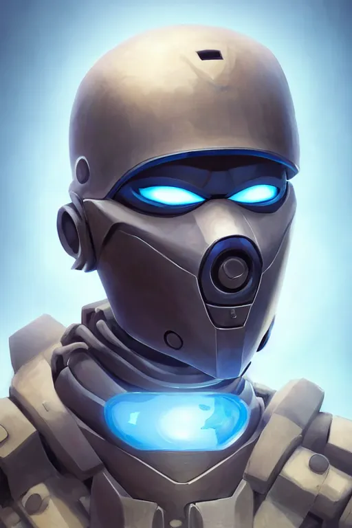 Image similar to epic mask helmet robot ninja portrait stylized as fornite style game design fanart by concept artist gervasio canda, behance hd by jesper ejsing, by rhads, makoto shinkai and lois van baarle, ilya kuvshinov, rossdraws global illumination radiating a glowing aura global illumination ray tracing hdr render in unreal engine 5