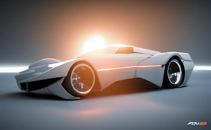 Prompt: photorealistic futuristic car. daylight. sunlight. lens flare. light fixtures. 8K. detailed. photorealism. artstation. 25mm f/1.7 ASPH Lens. ultra realistic