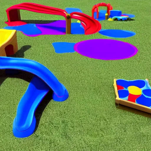 Image similar to 4 dimensional playground