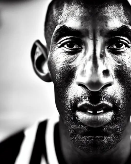 Image similar to portrait of kobe bryant, wrinkled, 7 0 years old, wearing lakers jersey, photography by steve mccurry, 1 5 mm lens, trending on artstation