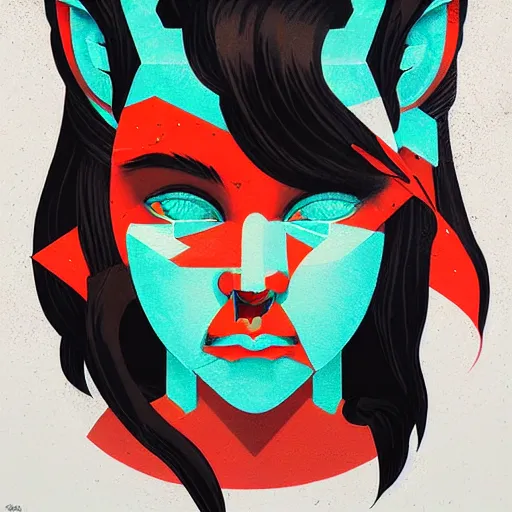 Image similar to Dragon Satyr picture by Sachin Teng, asymmetrical, Organic Painting , Matte Painting, geometric shapes, easy edges, graffiti, street art:2 by Sachin Teng:4