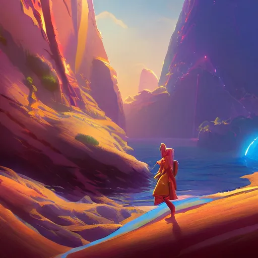 Image similar to samudra manthana, the origin of the elixir of eternal life, mattepainting concept blizzard pixar maya engine on stylized background splash comics global illumination lighting artstation, sharp focus, lois van baarle, ilya kuvshinov, rossdraws