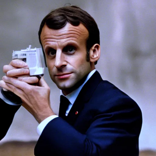 Image similar to Emmanuel Macron in Star Wars (1999)