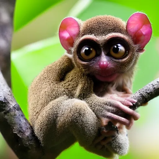 Image similar to tarsier computer art