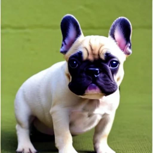Prompt: the cutest french bulldog puppy ever