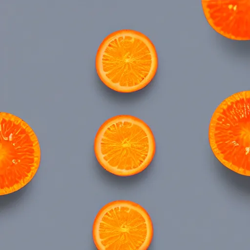 Prompt: 2 circular oranges, one orange takes a bite of the other orange they are both very happy vector logo clean modern minimal crisp edges