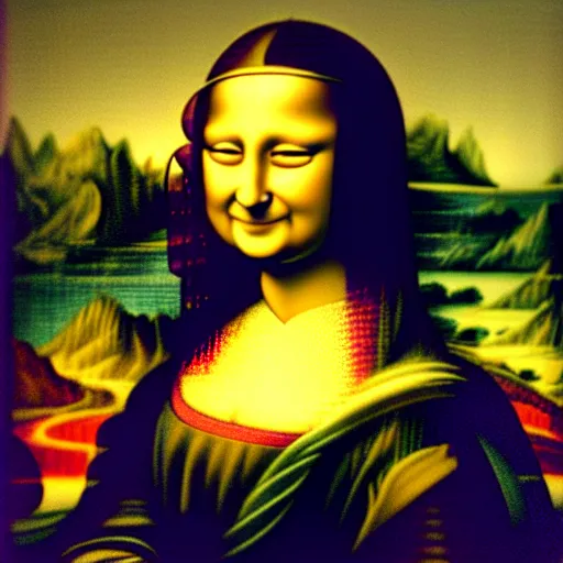 Image similar to chinese style portrait of a lady, the face is mona lisa