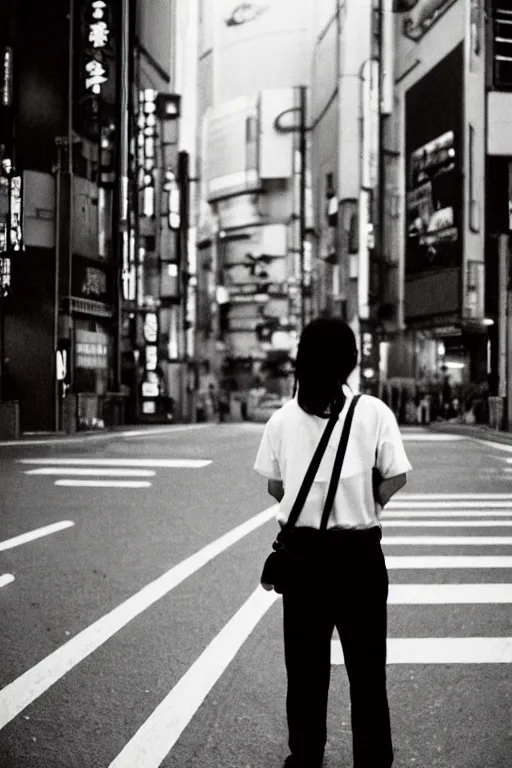 Image similar to dynamic street photography portrait the tokyo skyline, shot on cinestill 5 0 d with a 3 5 mm lens aperture f / 8, dynamic composition, high camera angle, wide angle, full frame, full res, pinpoint sharp focus, hyper realistic