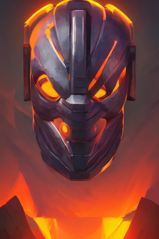 Image similar to epic mask helmet robot ninja portrait stylized as fornite style game design fanart by concept artist gervasio canda, behance hd by jesper ejsing, by rhads, makoto shinkai and lois van baarle, ilya kuvshinov, rossdraws global illumination radiating a glowing aura global illumination ray tracing hdr render in unreal engine 5