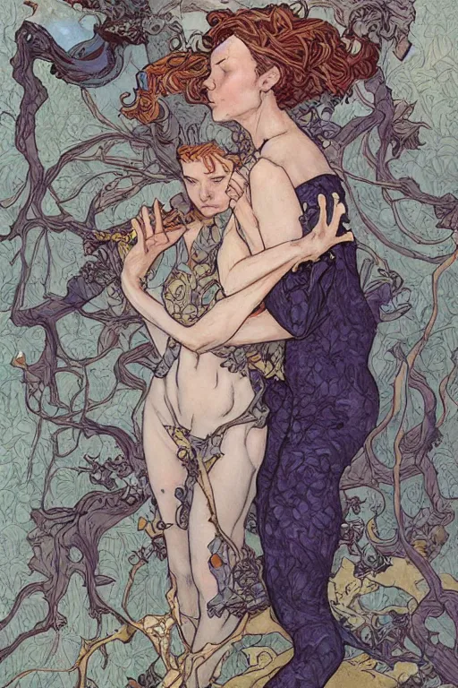 Prompt: artwork by Rebecca guay James Jean and Phil noto