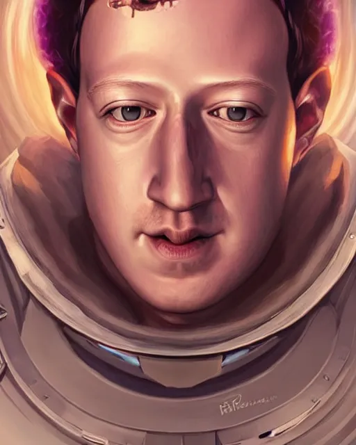 A floating head of mark zuckerberg as an alien in Stable Diffusion OpenArt