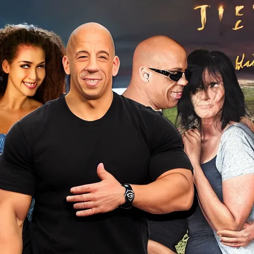 Image similar to vin diesel but without family