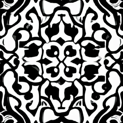 Image similar to ornate box design modern black and white color scheme, zeff style