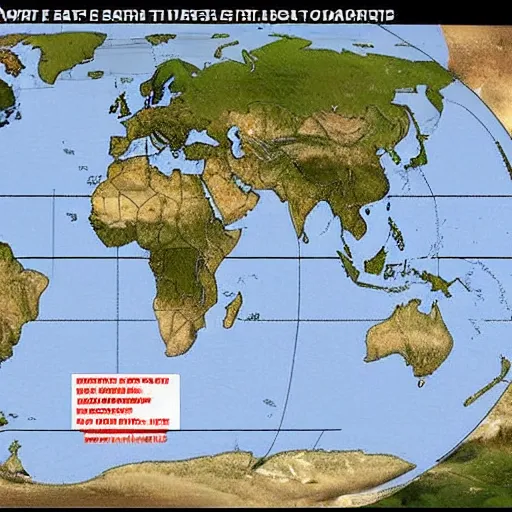 Prompt: what earth will look like after ww 3