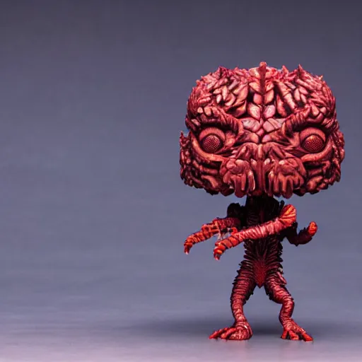 Image similar to demogorgon funko pop, 4k realistic photo