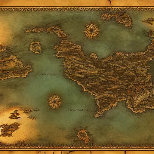 Image similar to fantasy map, high resolution, atlas, high quality
