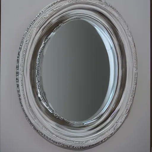 Prompt: recursive mirror reflections 3 5 mm
