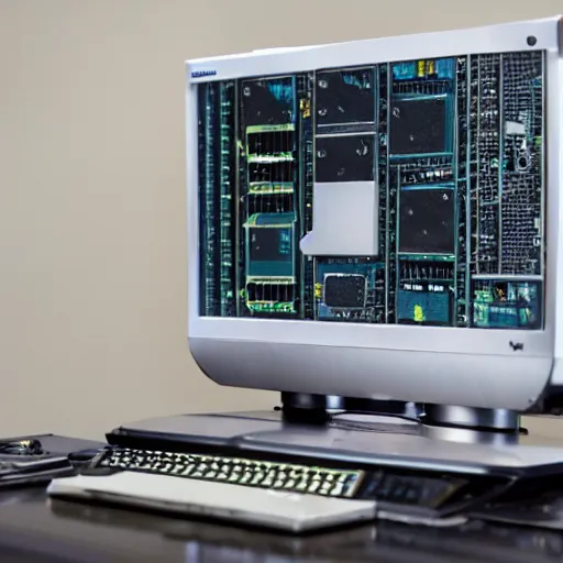 Image similar to a computer which so powerful is about to fly