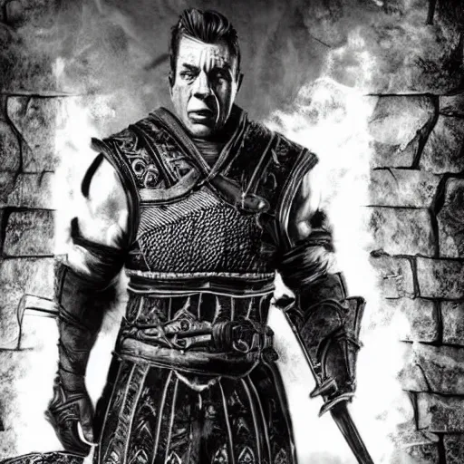 Image similar to Till Lindemann in Skyrim V