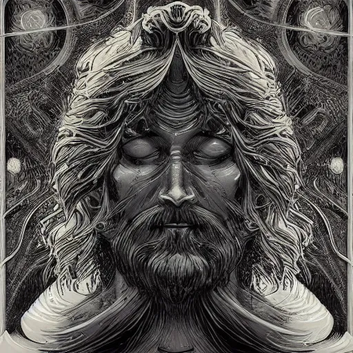 Image similar to detailed concept art astral projection by gustave dore and dan mumford and artgerm, artstation, 4 k, intricate
