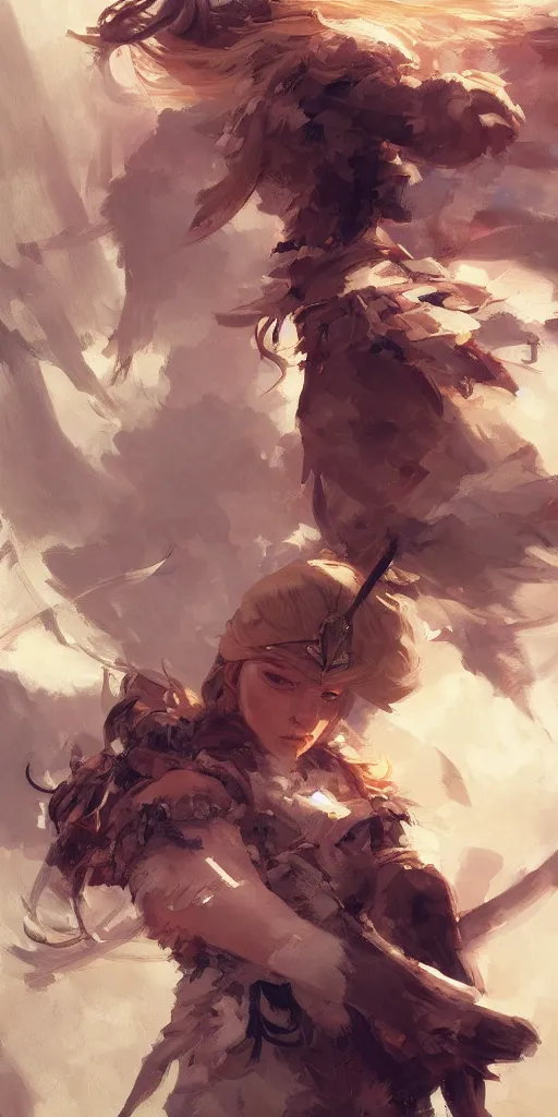 Image similar to highly detailed beautiful photography of a viking, sharp focus, dynamic lighting, elegant harmony, beauty, masterpiece, by riccardo federici, by craig mullins, by lois van baarle, by makoto shinkai, by greg tocchini, by greg rutkowski