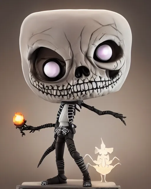 Prompt: Highly detailed Funko pop of jack skeleton, unreal engine, fantasy art by Greg Rutkowski, Loish, Rhads, Makoto Shinkai and Lois van baarle, ilya kuvshinov, rossdraws global illumination, radiant light, detailed and intricate environment