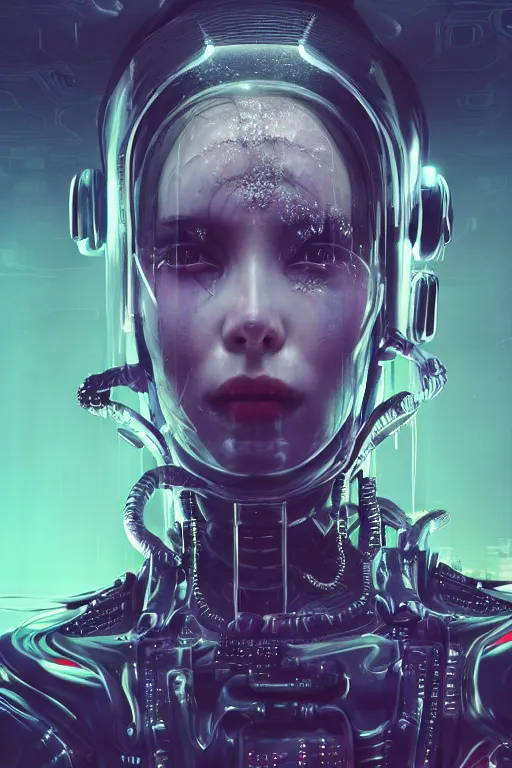 Prompt: hyperrealistic portrait of a woman monster astronaut, full body portrait, well lit, intricate abstract. cyberpunk, intricate artwork, by Tooth Wu, wlop, beeple. octane render,in the style of Jin Kagetsu, James Jean and wlop, highly detailed, sharp focus, intricate , 4k, artstation