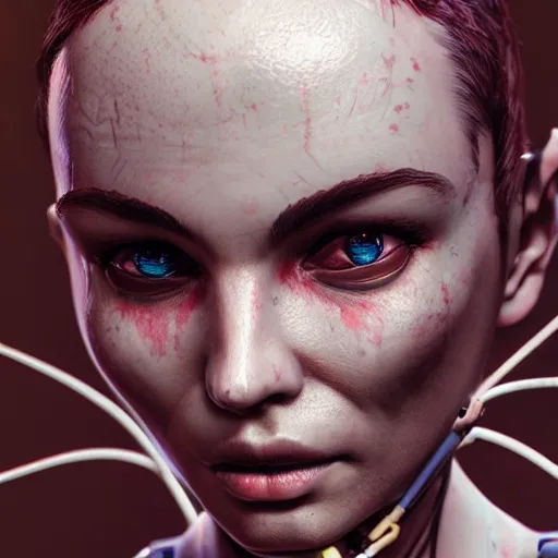 Image similar to a hyper real comic book style portait painting of robots made of spaghetti, unreal 5, hyperrealistic, octane render, cosplay, rpg portrait, dynamic lighting